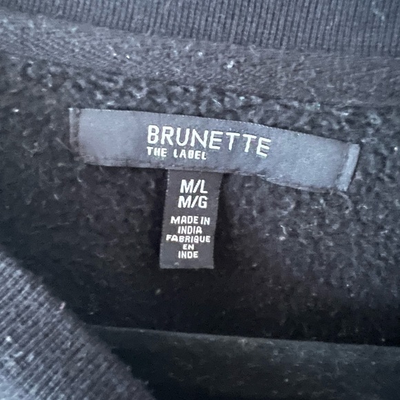 Brunette the Label Crew Neck Sweatshirt - Picture 2 of 4